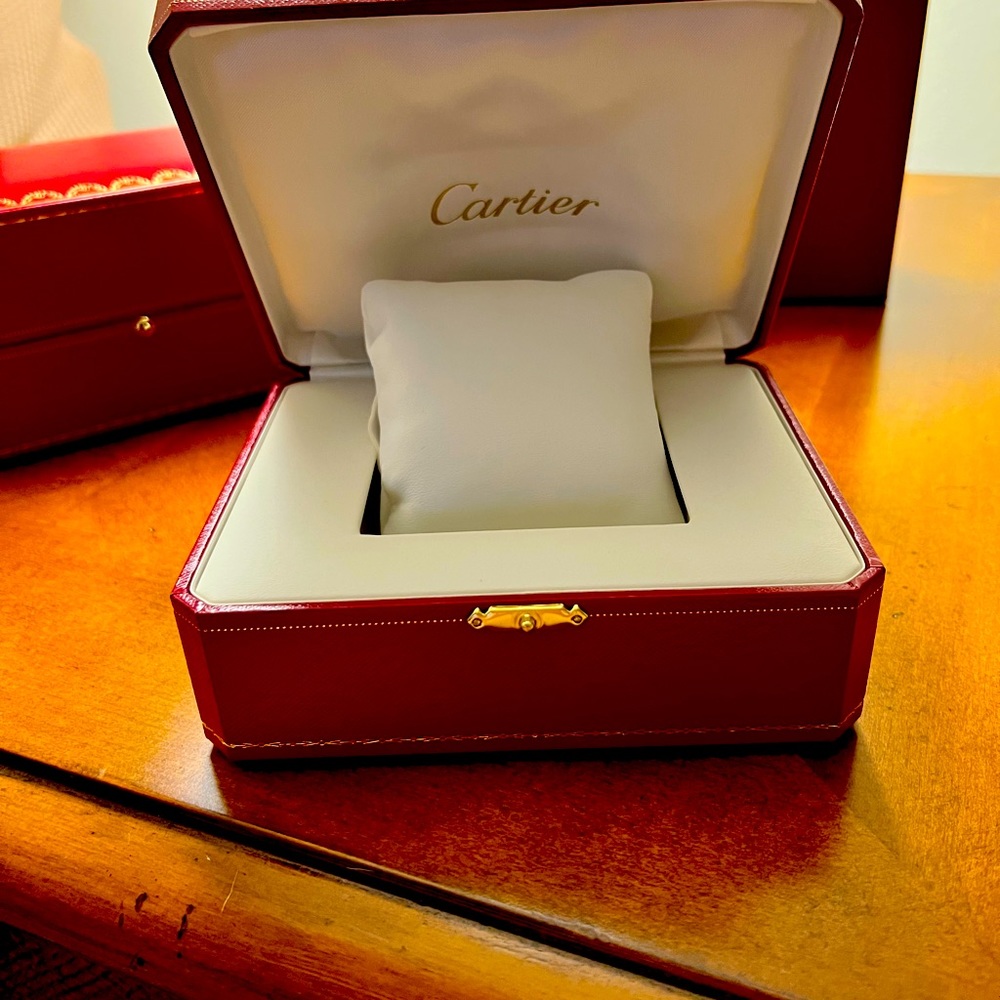 Cartier vintage watch box